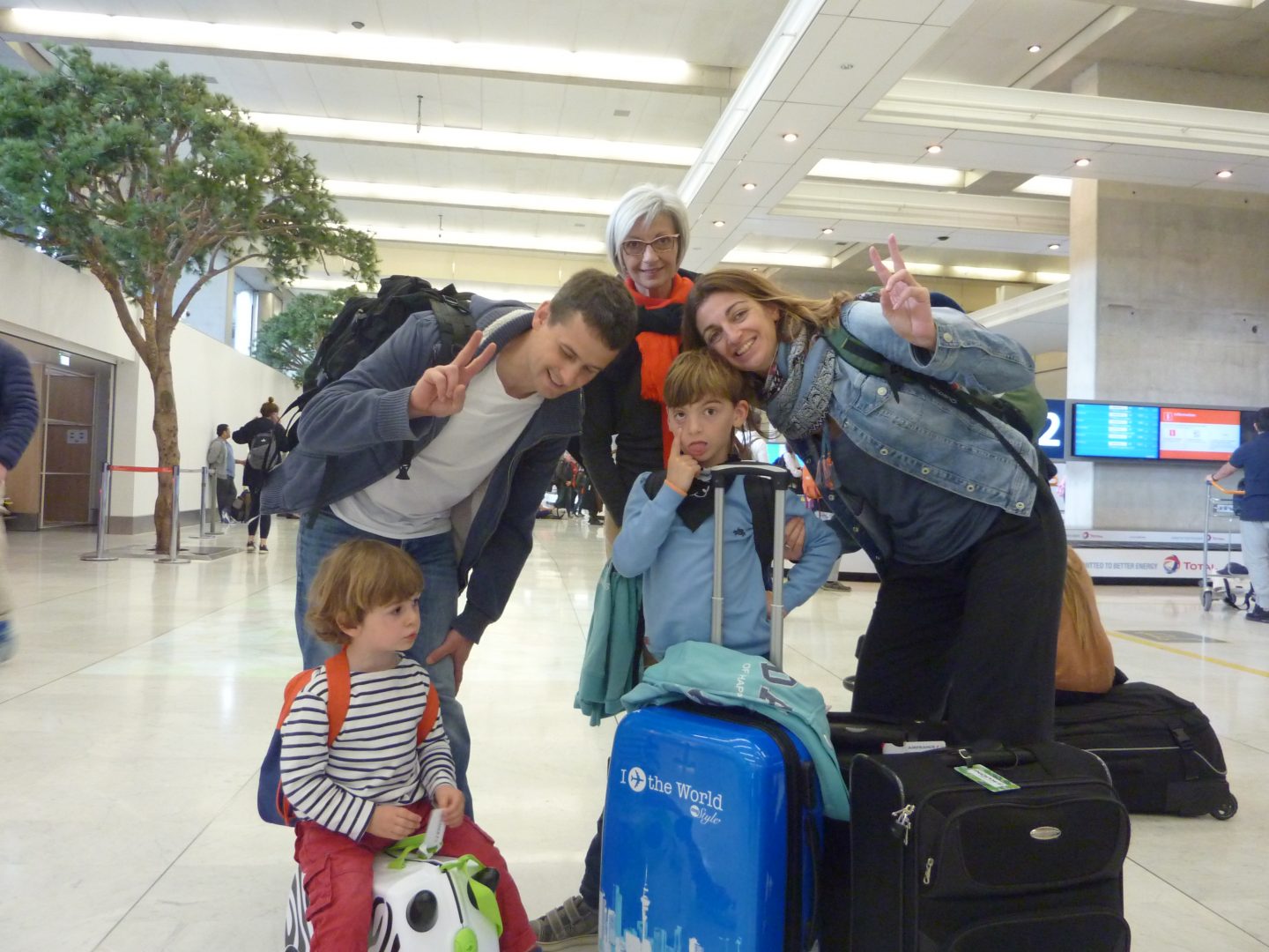 Paris Charles de Gaulle on récupère nos bagages