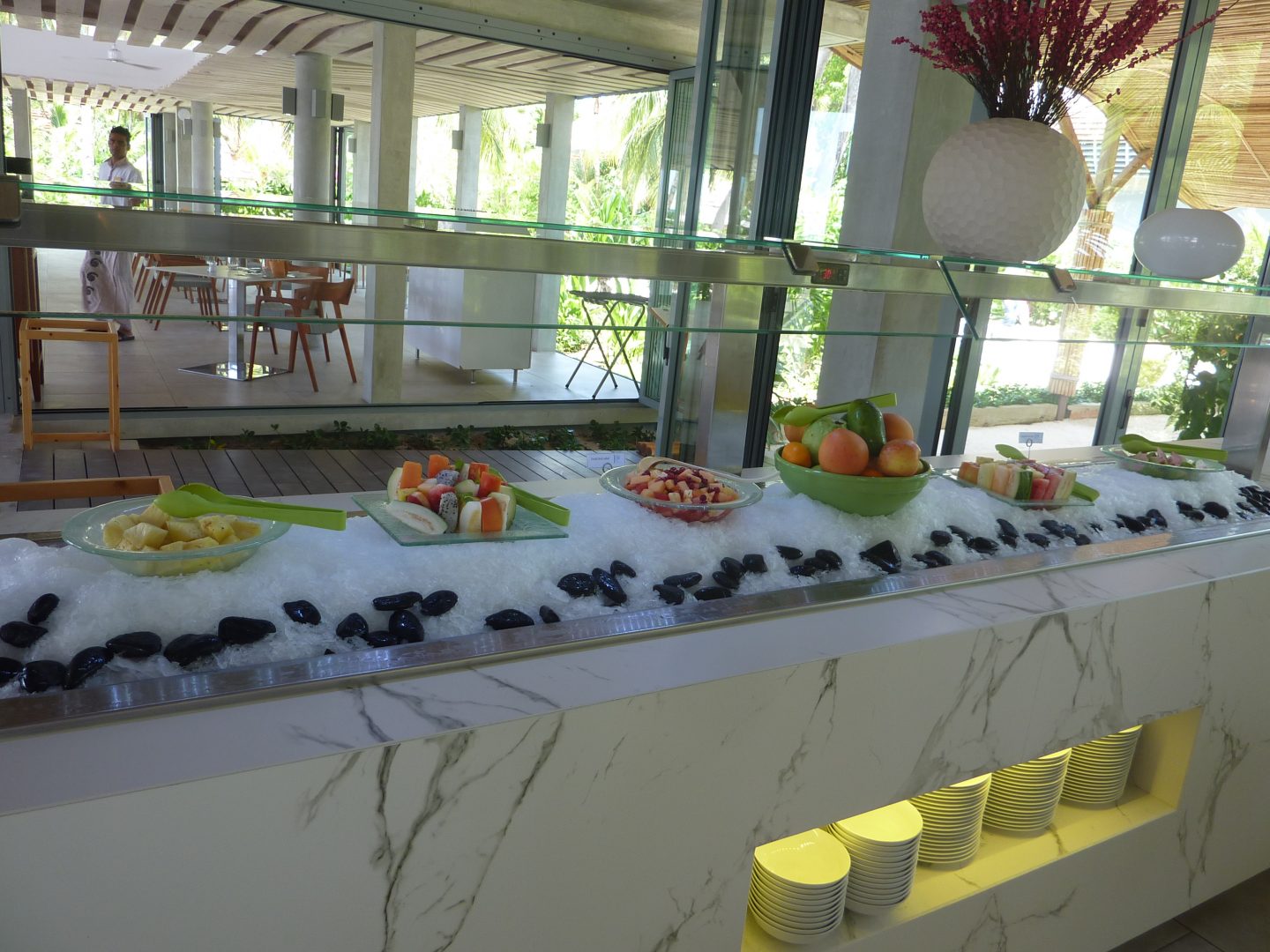 Un choix de fruits frais