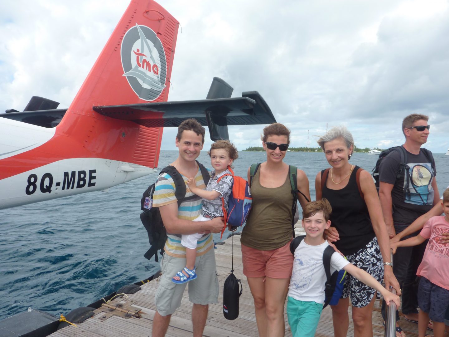 C’est le premier vol du voyage retour