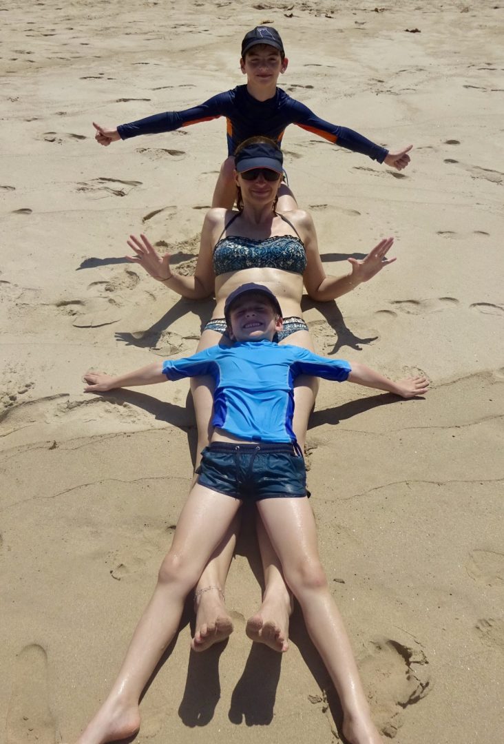 On fait des figures à Pak Weep Beach