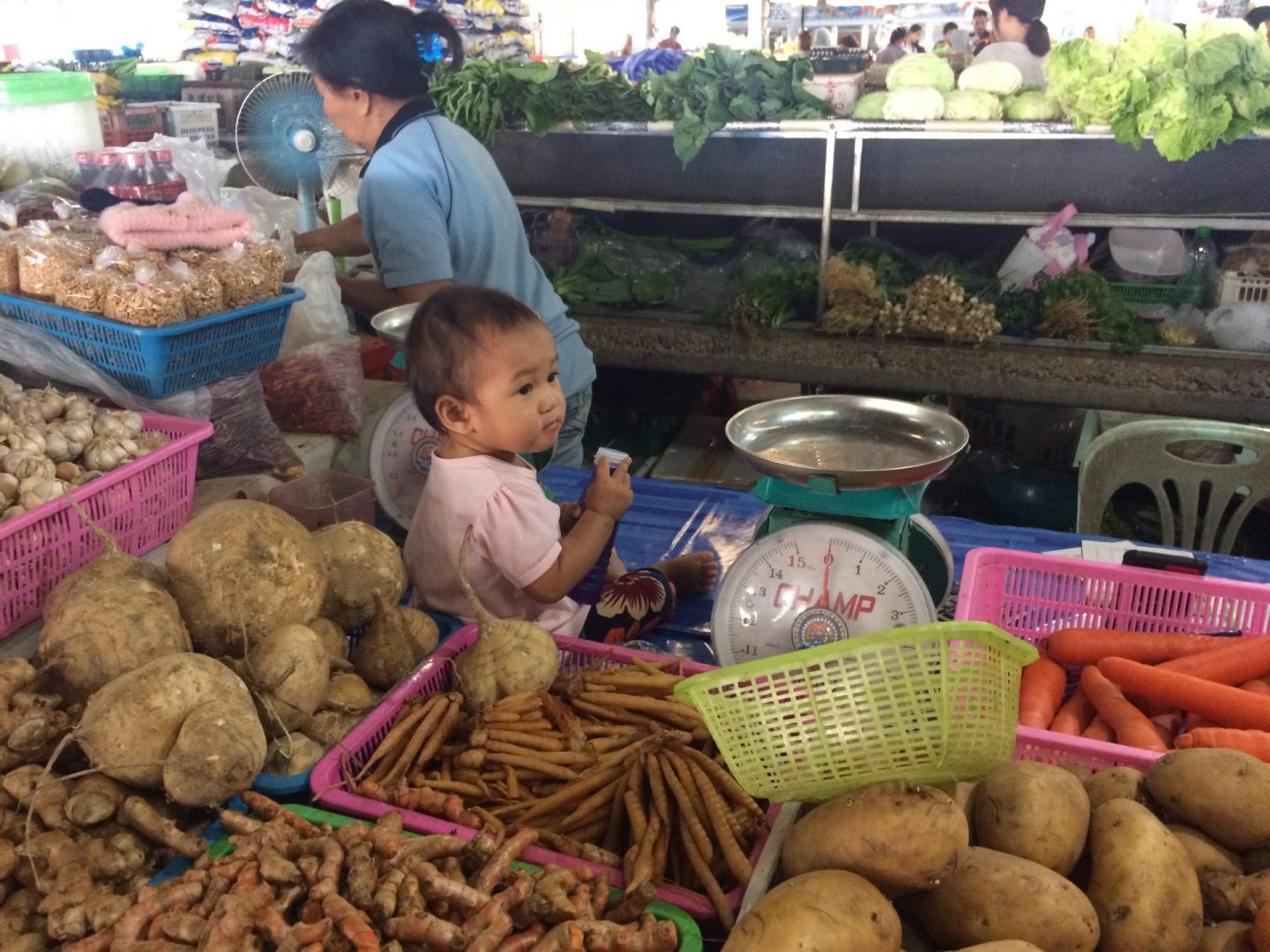 Photo au marché prise par Caro