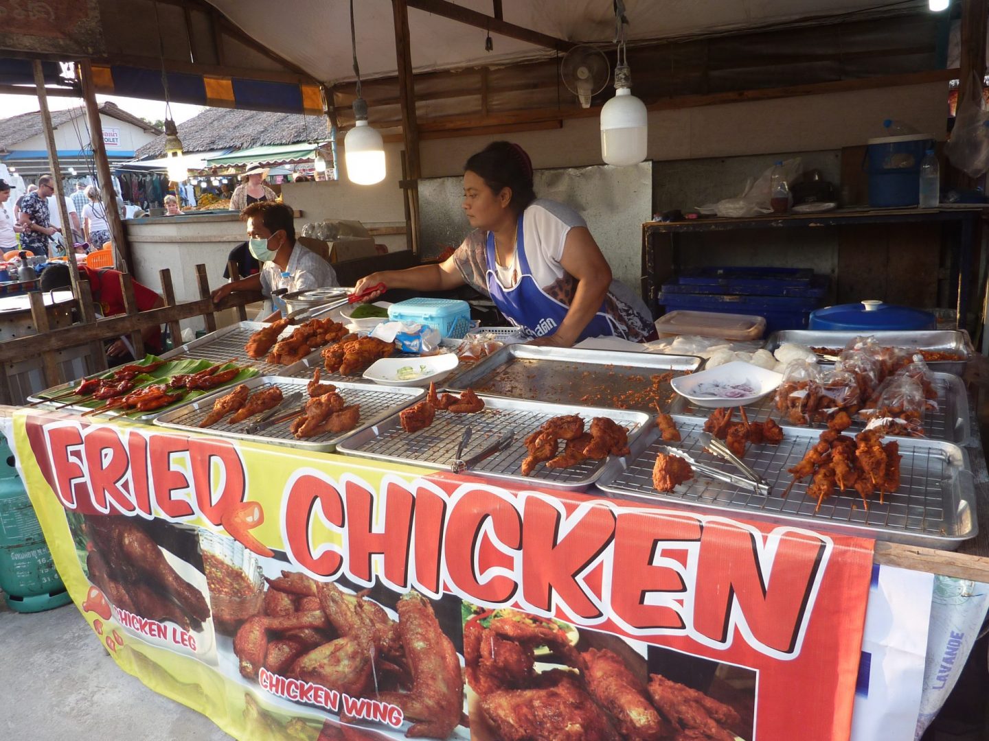 Bang Niang Night Market poulet grillé