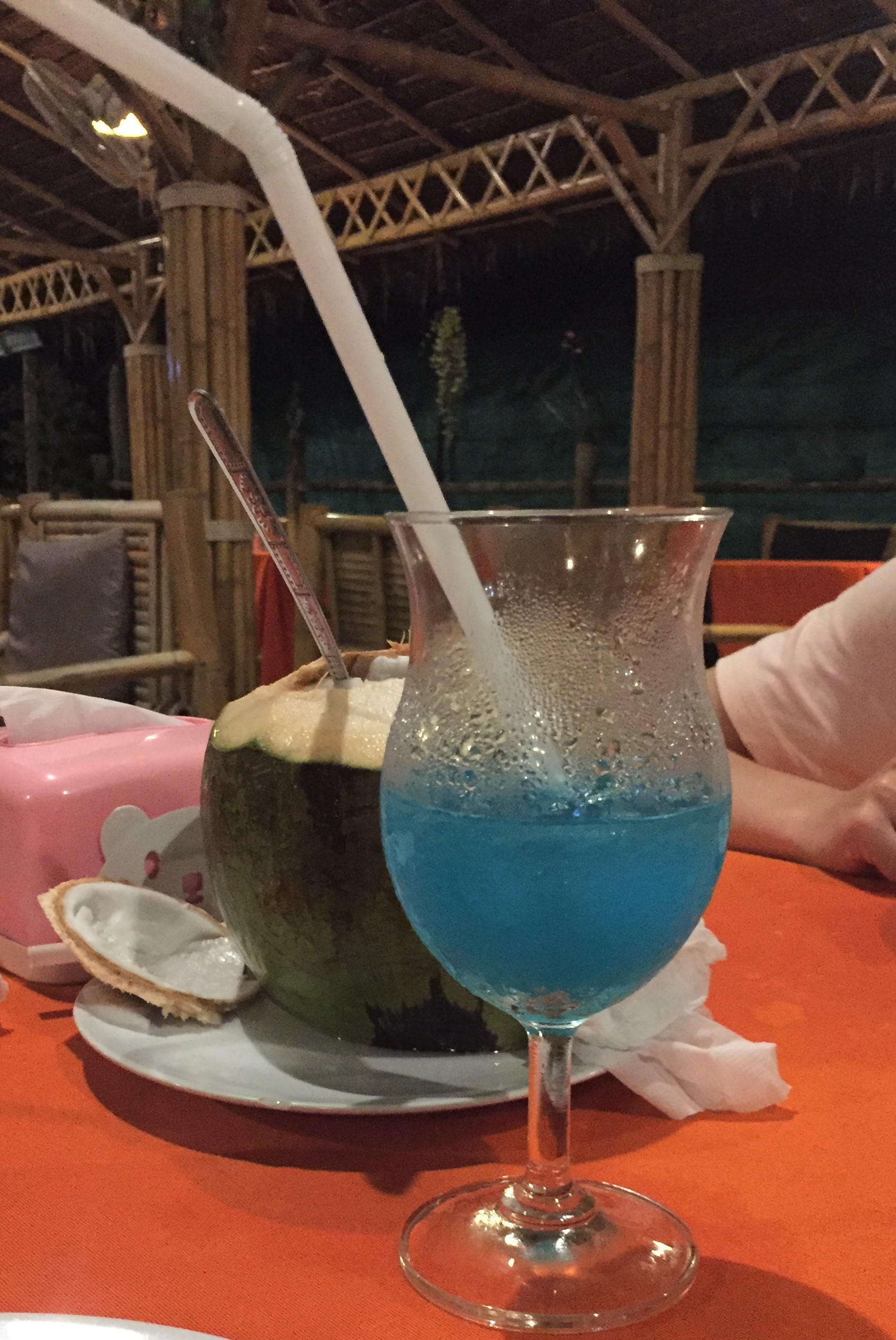 Un dernier Blue Hawaï pour notre départ