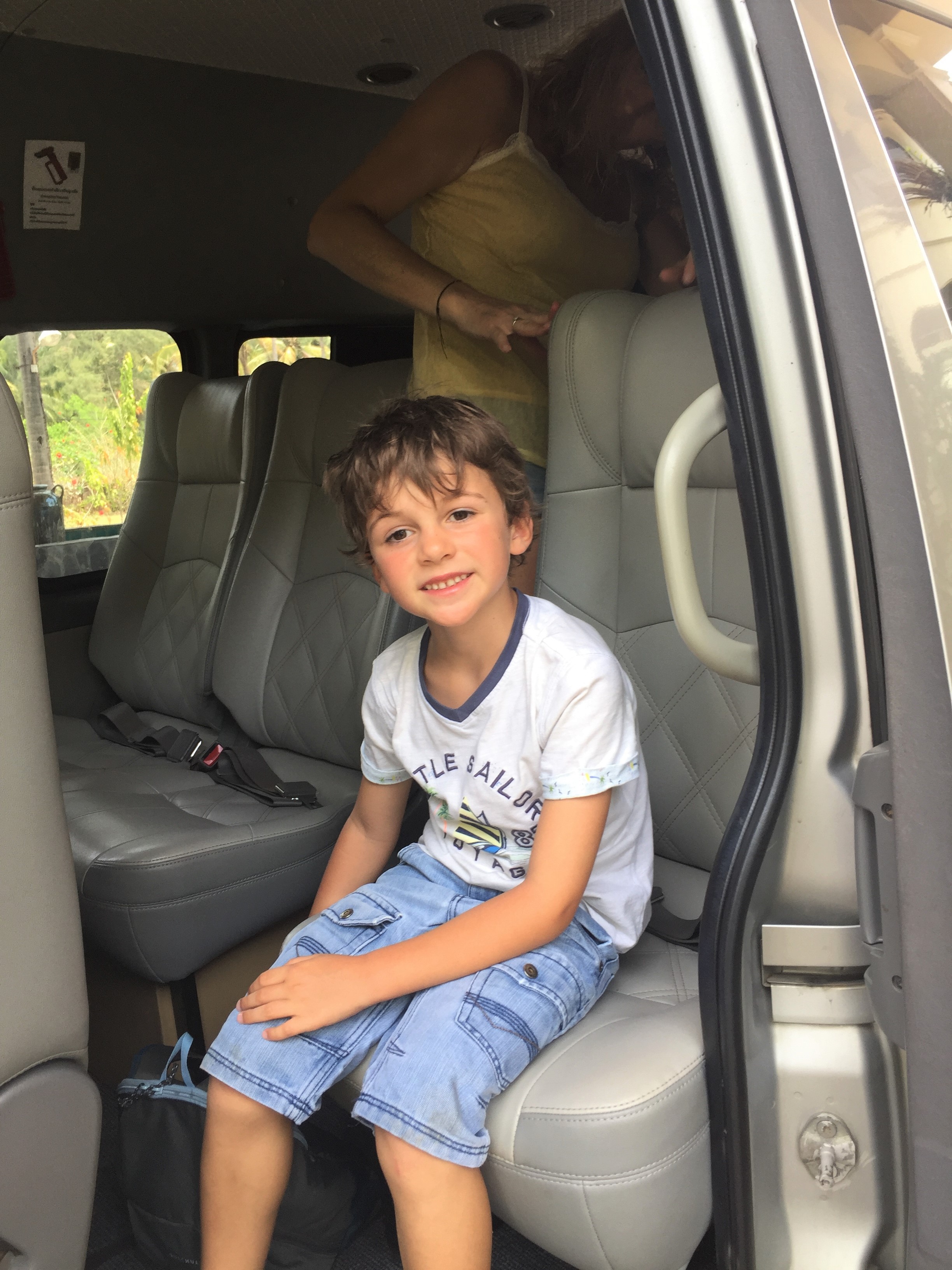 La meilleure place dans un van (selon Robin)