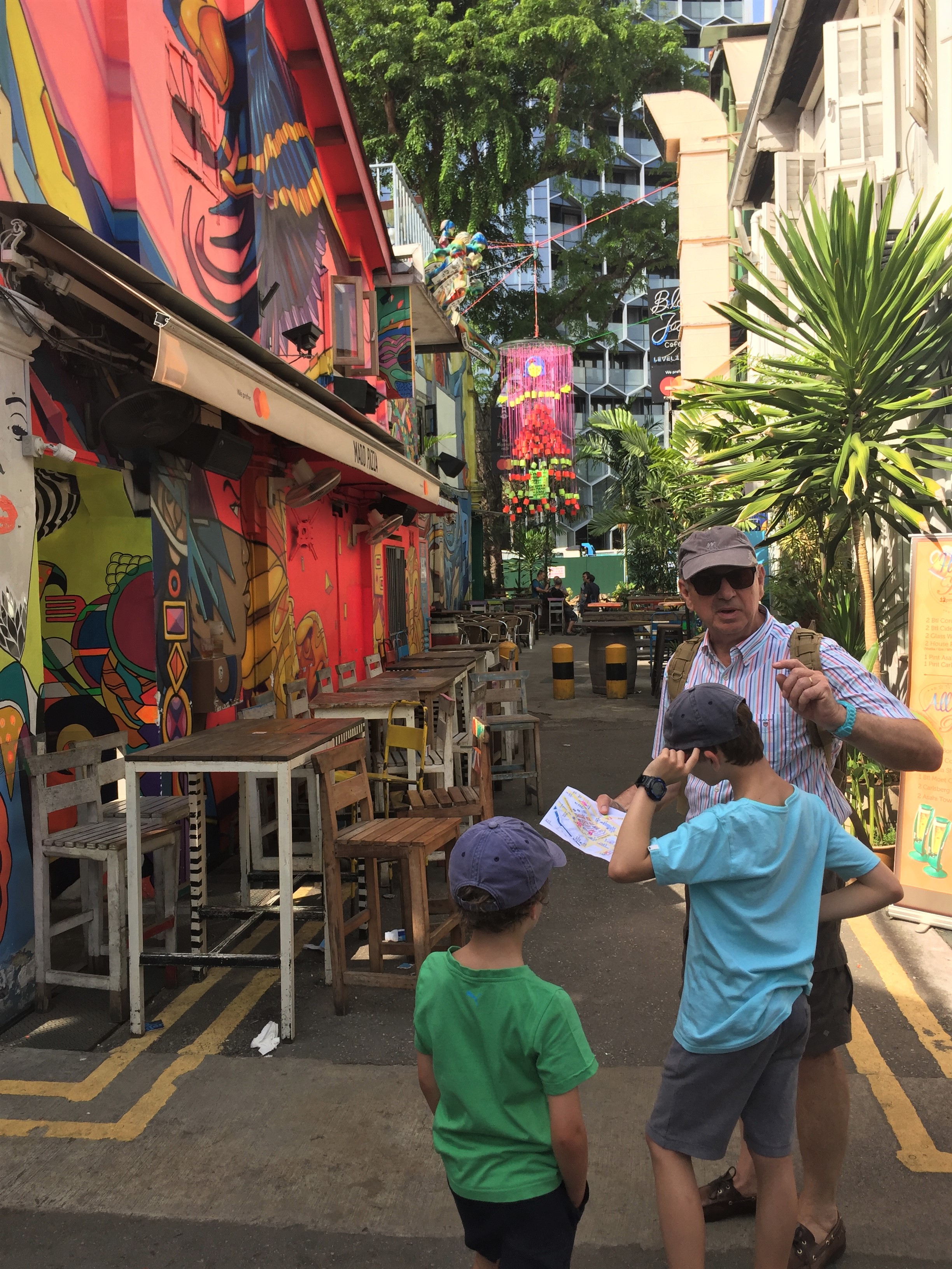 A droite ou tout droit ?