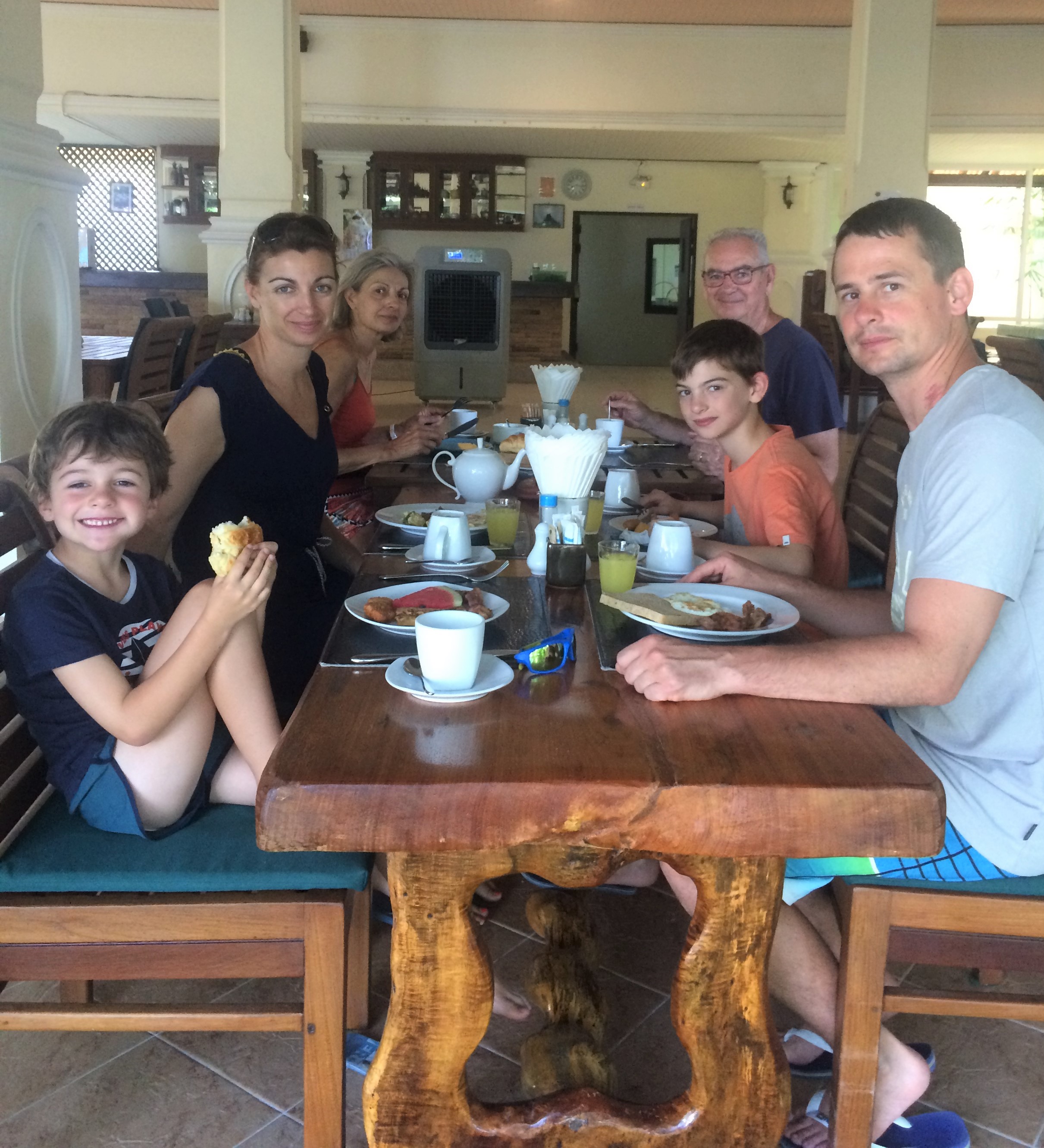 Notre table du petit-déjeuner