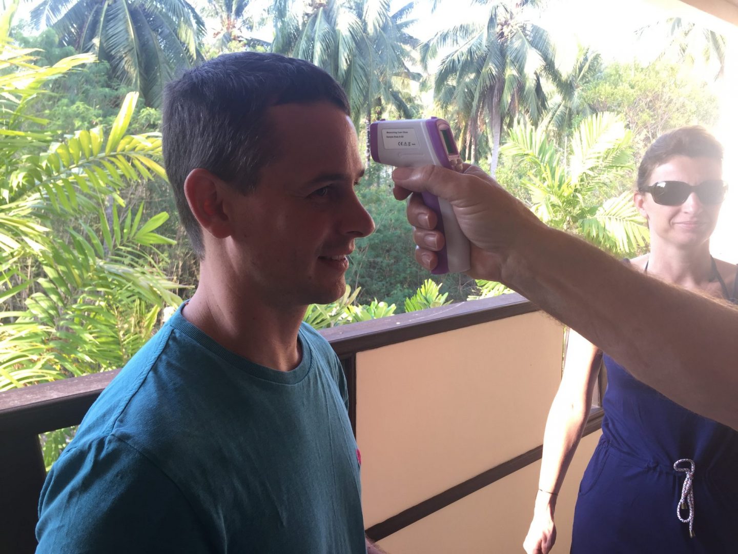 Pour les grands aussi on contrôle la température chaque jour