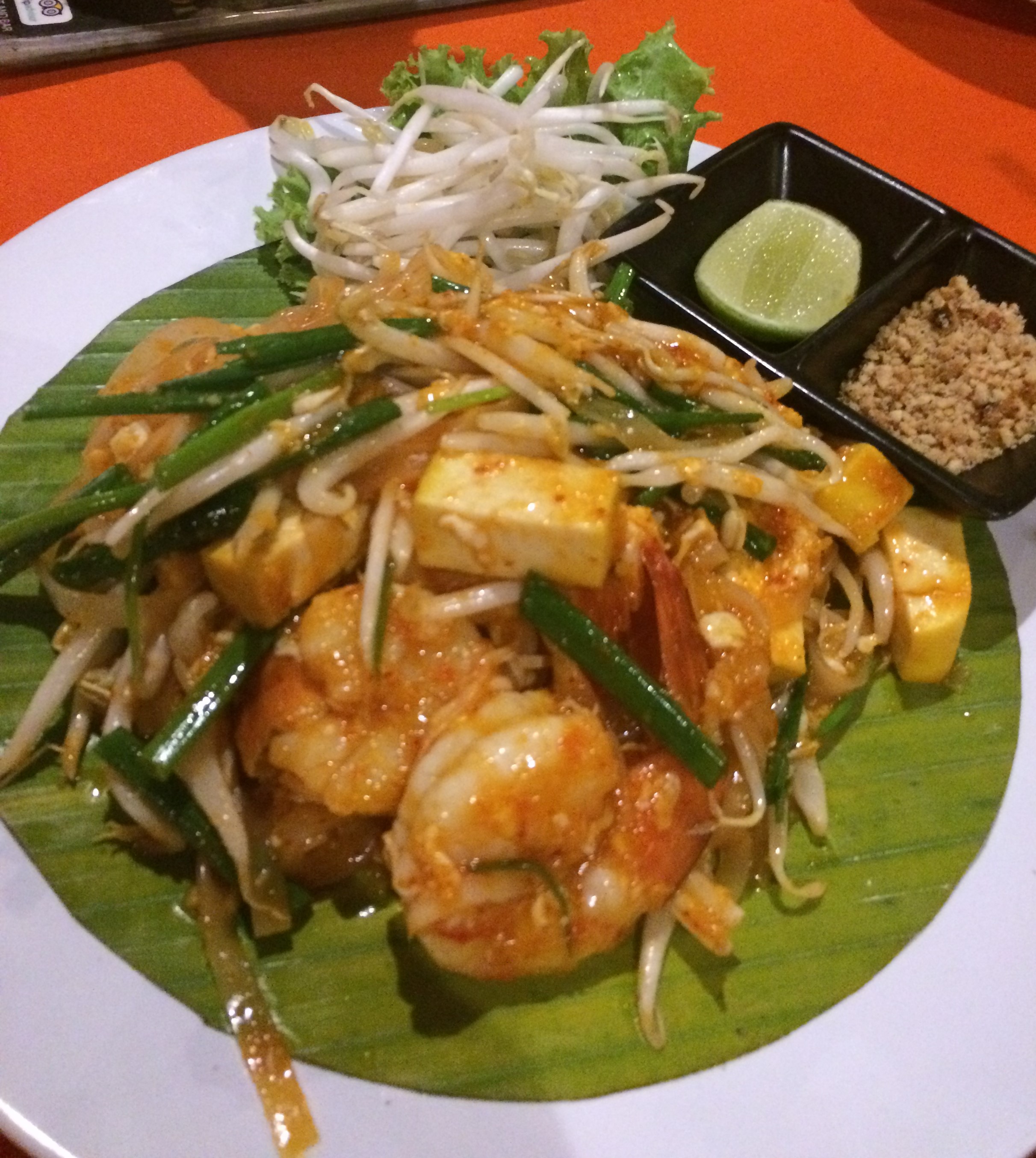 Pad Thaï aux crevettes