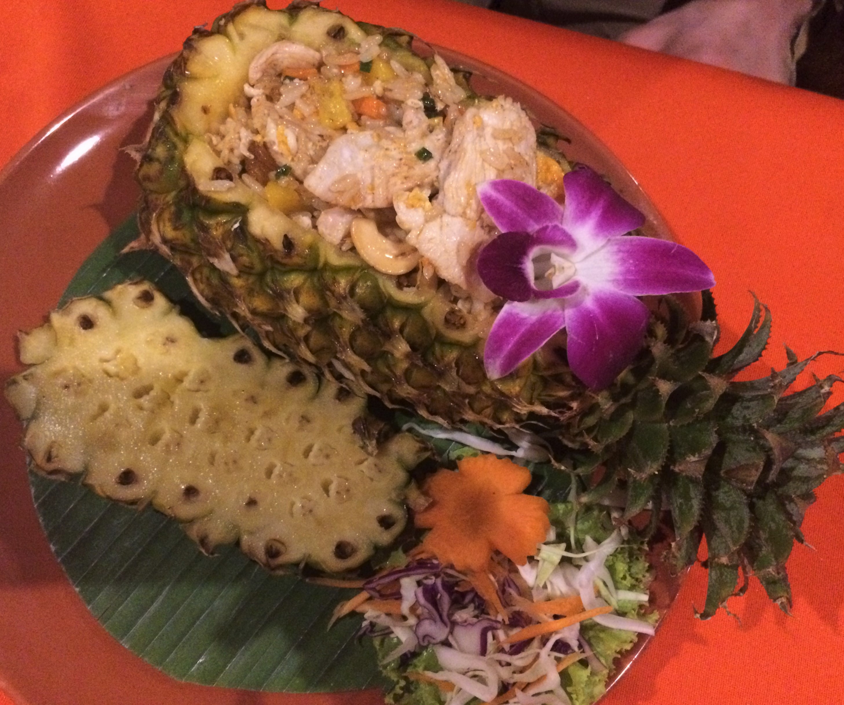 Riz frit à l'Ananas