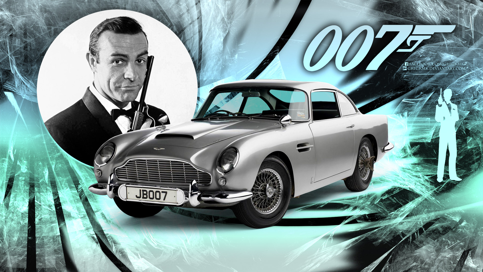 James Bond 007 et l'Aston Martin DB5