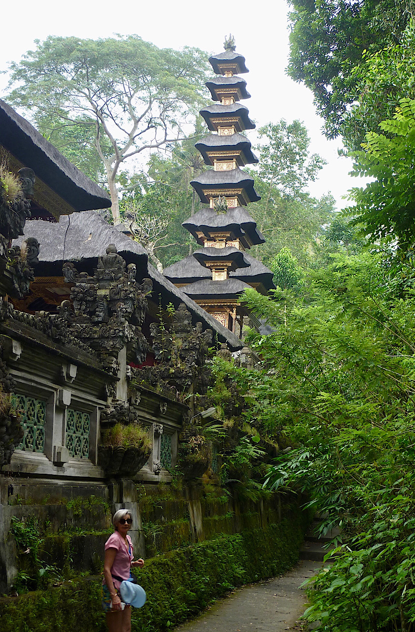 Le départ de la balade des crêtes de Campuan