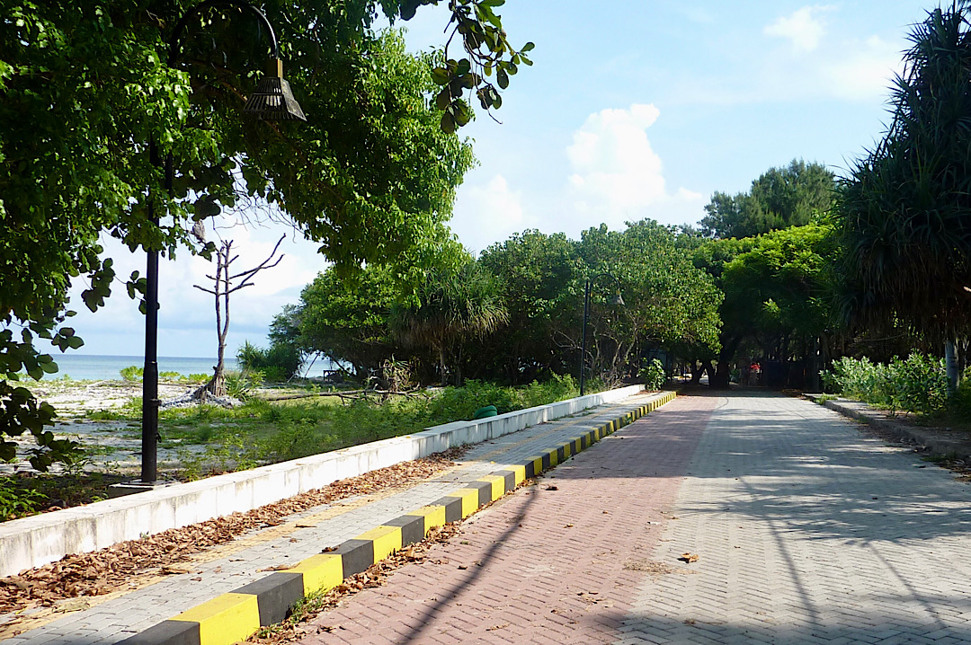 La nouvelle «rocade» de Gili Trawangan financée par l’UNESCO