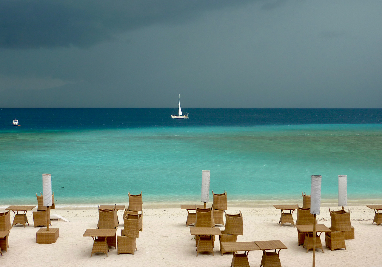 Le temps se gâte aussi sur Gili Trawangan