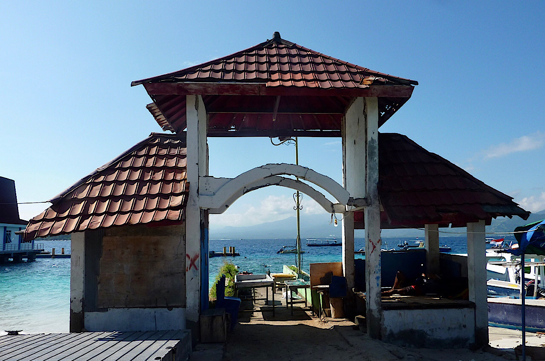 L’ancien port et son quai maintenant démoli