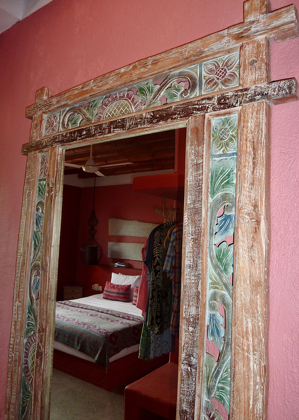 Miroir dans l’entrée