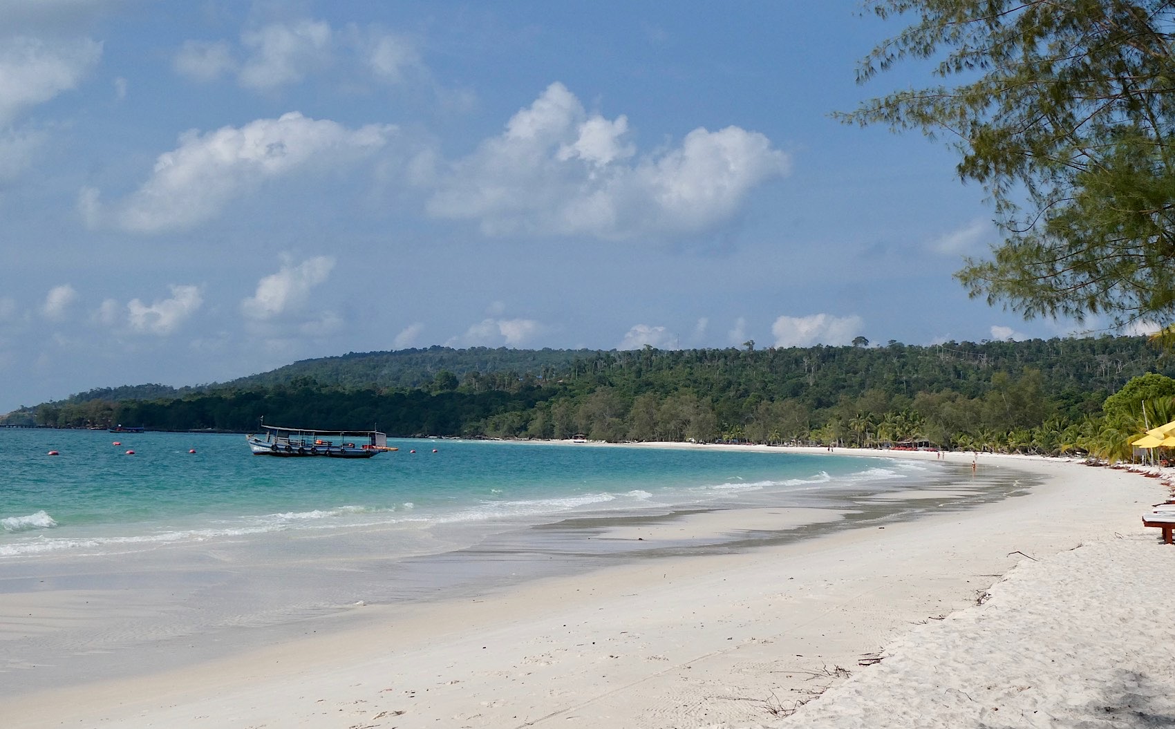Au minimum 4 km de plage