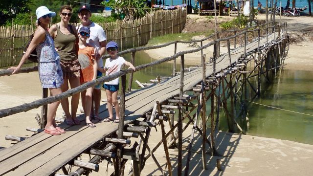 Charmante l’arrivée à Pak Weep Beach