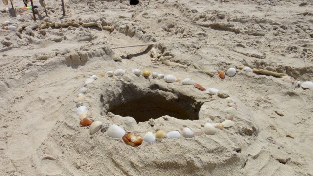 Le circuit à côté d'une des réserves-prisons